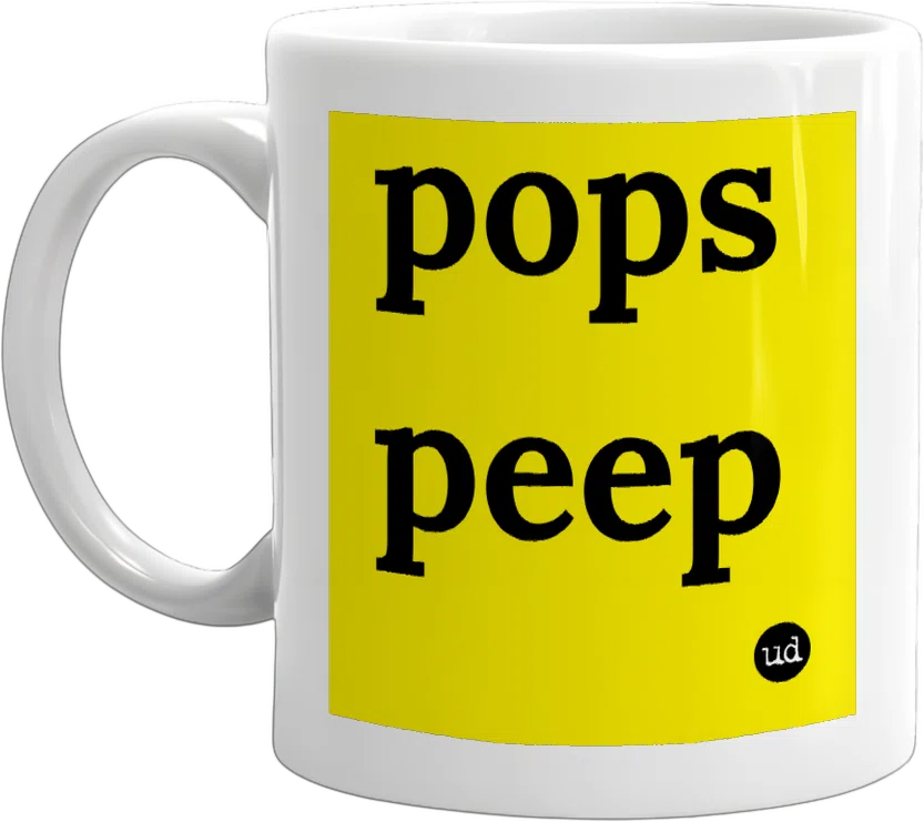 pops peep front