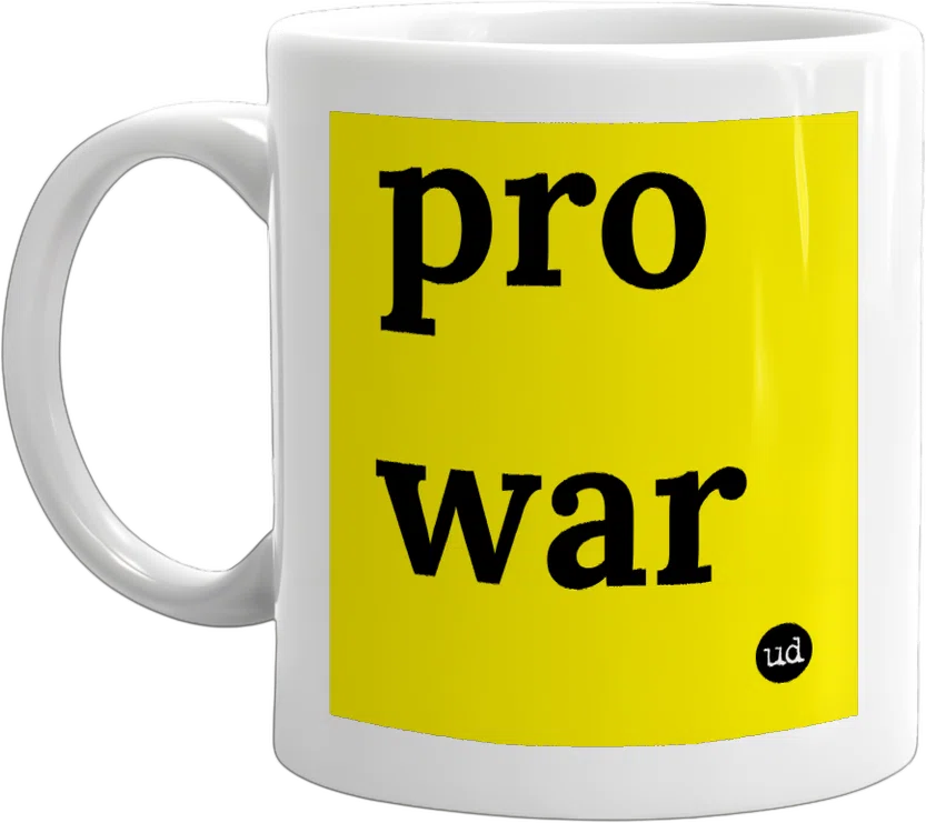 pro war front
