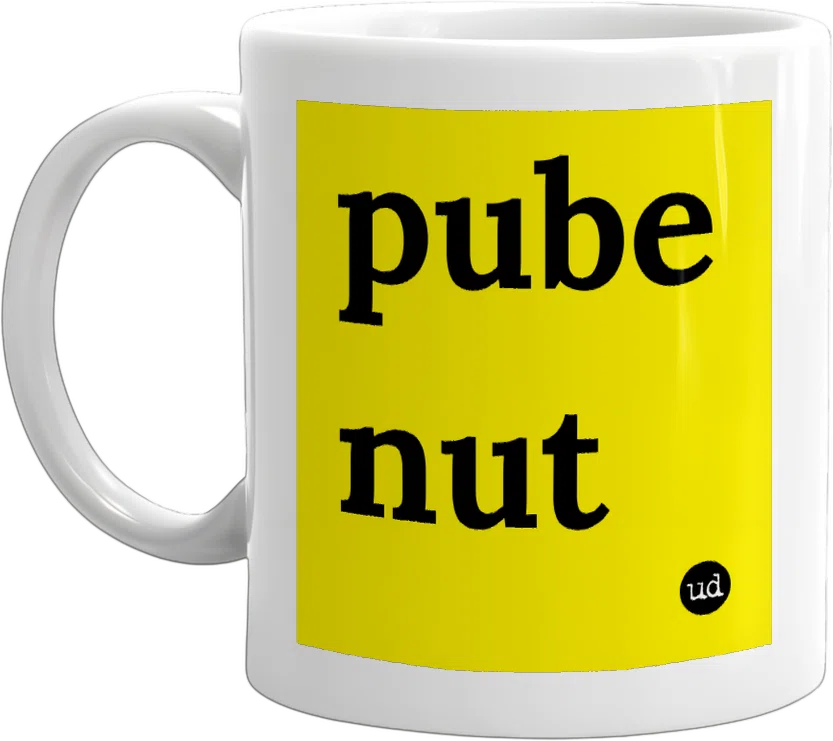 pube nut front