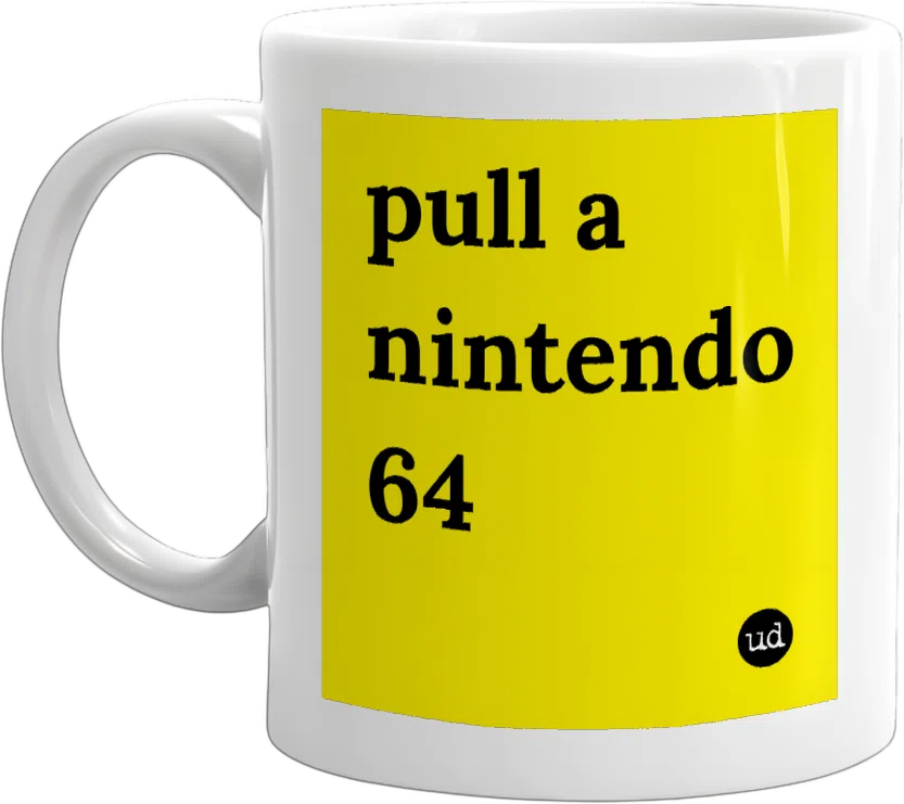 pull a nintendo 64 front