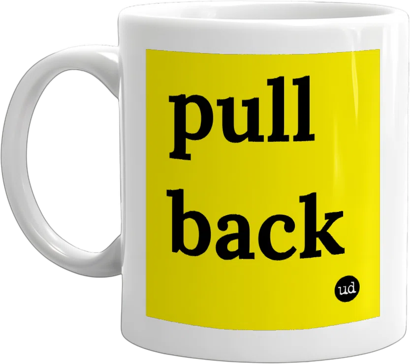 pull back front