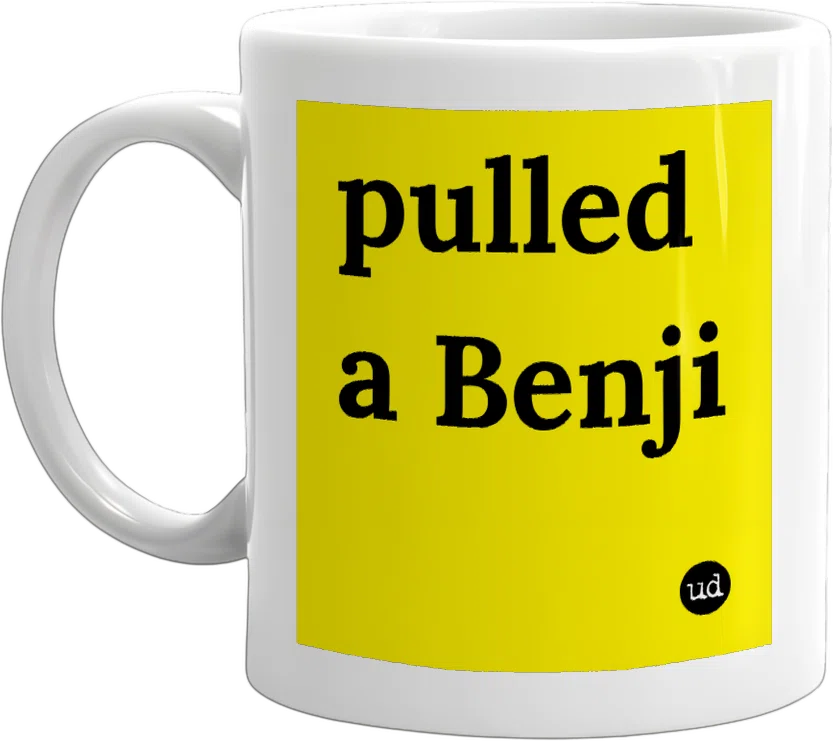 pulled a Benji front