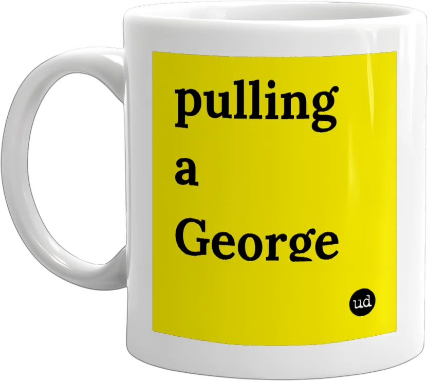 pulling a George Jones front