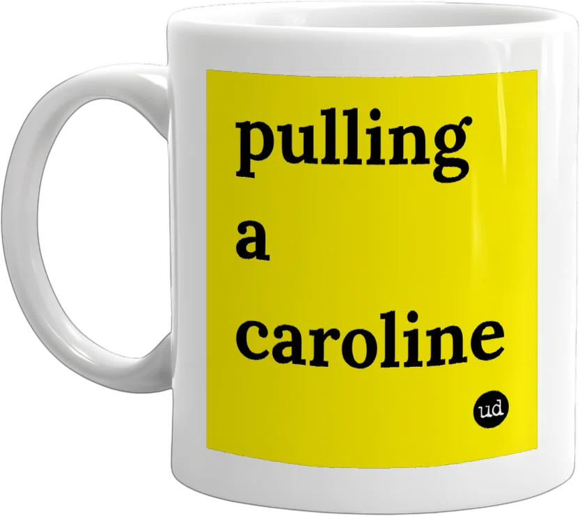 pulling a caroline front