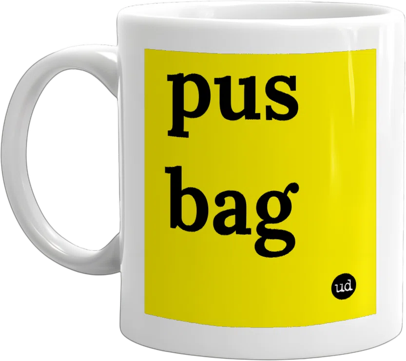 pus bag front