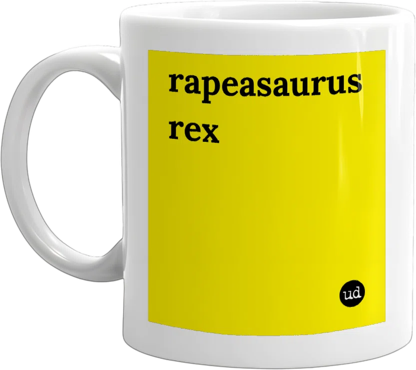 rapeasaurus rex front