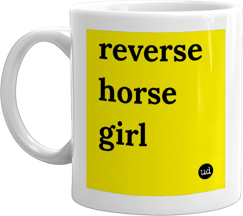 reverse horse girl front