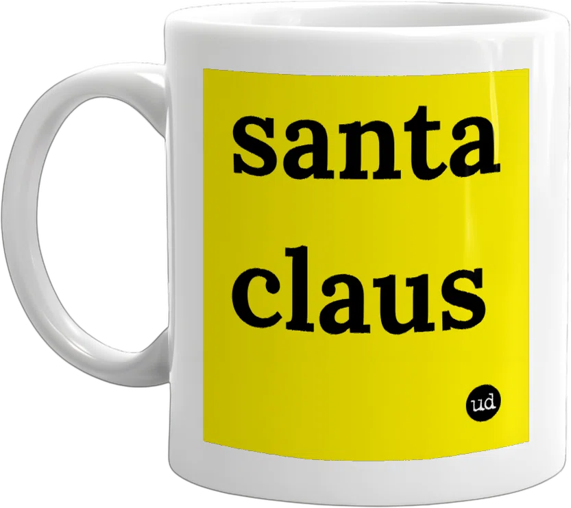 santa claus front