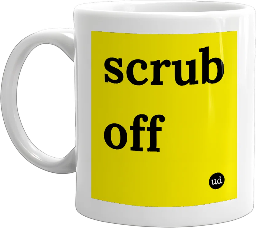 scrub off front