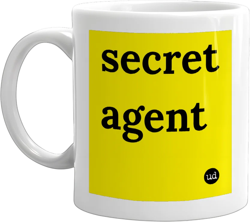 secret agent front