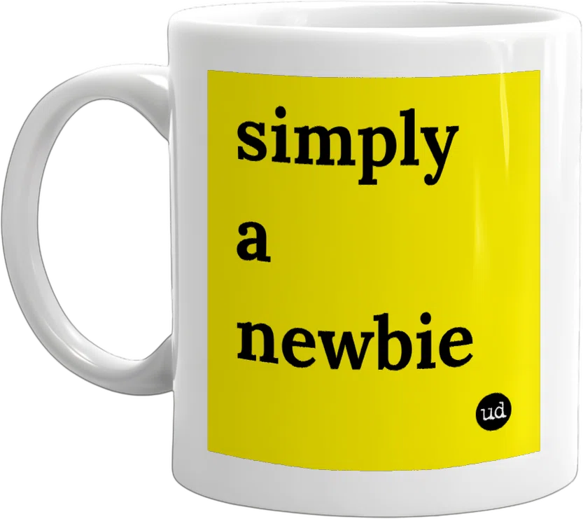 simply a newbie front