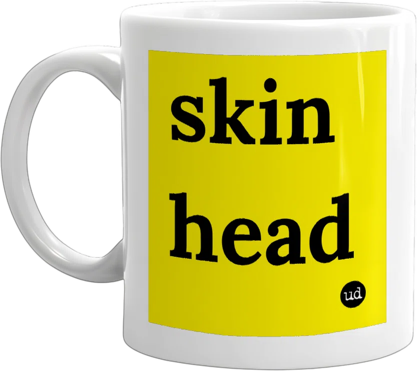 skin head front