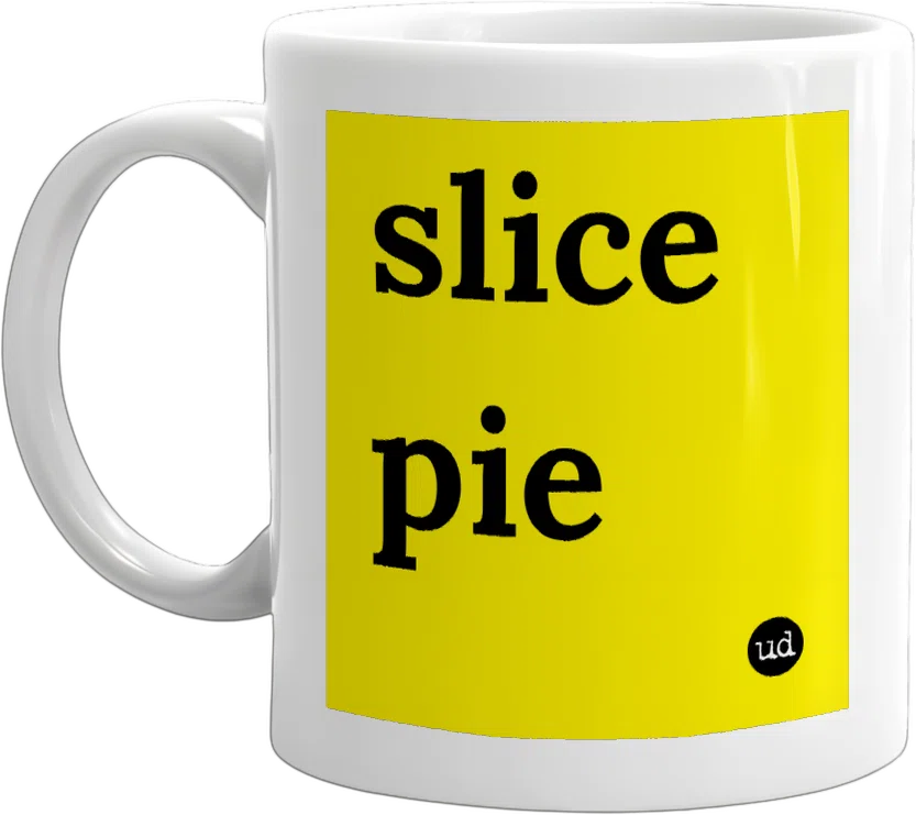 slice pie front