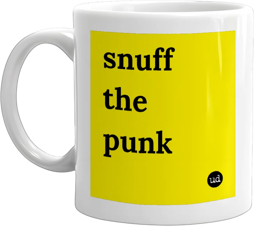 snuff the punk front