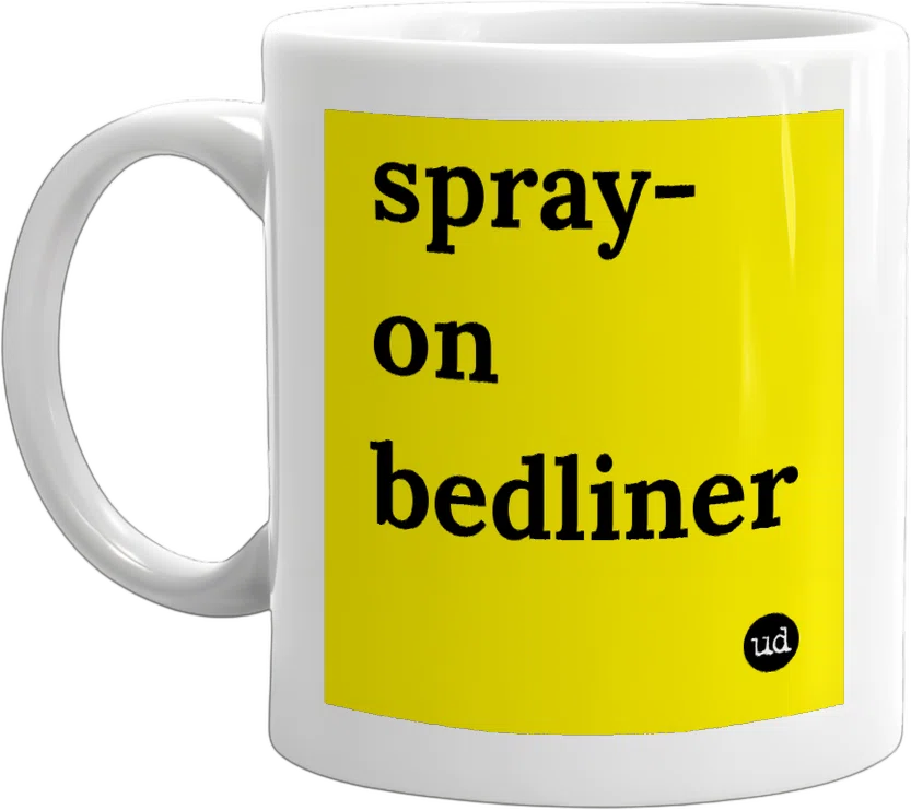 spray-on bedliner front