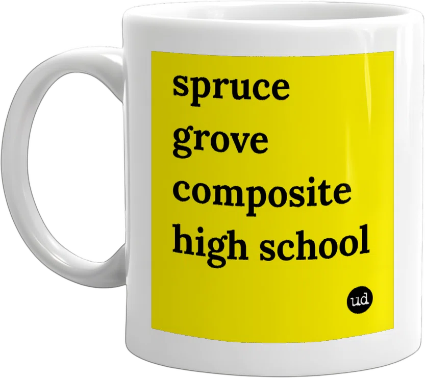 spruce grove composite high school front