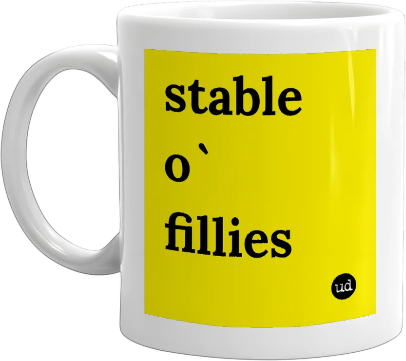 stable o` fillies front