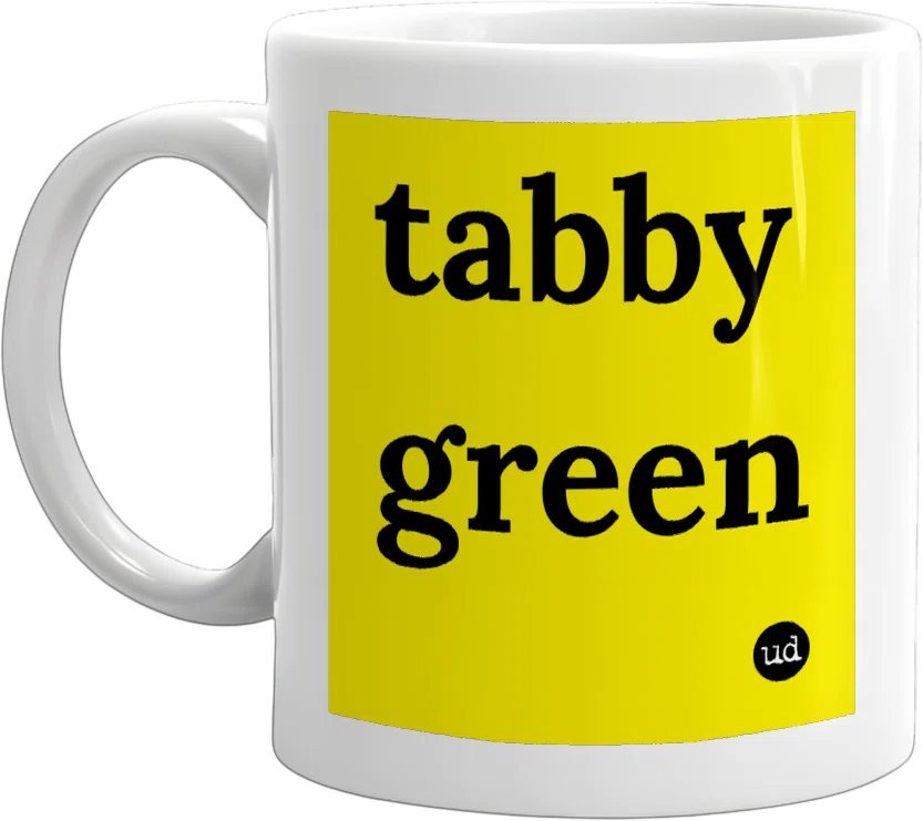 tabby green front