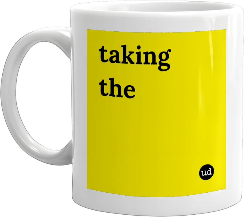 taking the proverbial front