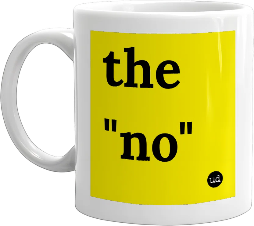 the "no" front