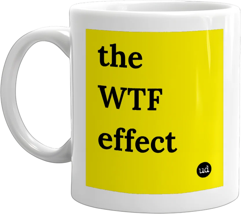 the WTF effect front