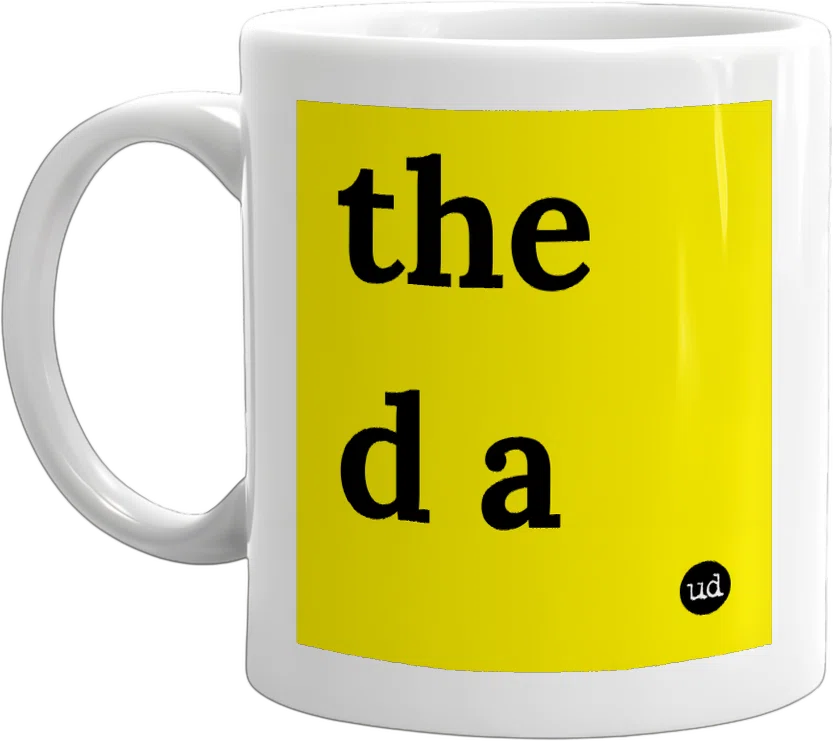 the d a front