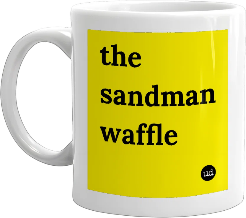 the sandman waffle front