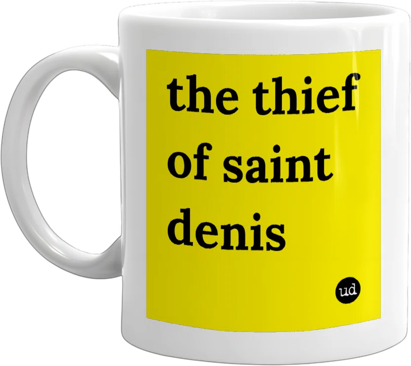 the thief of saint denis front