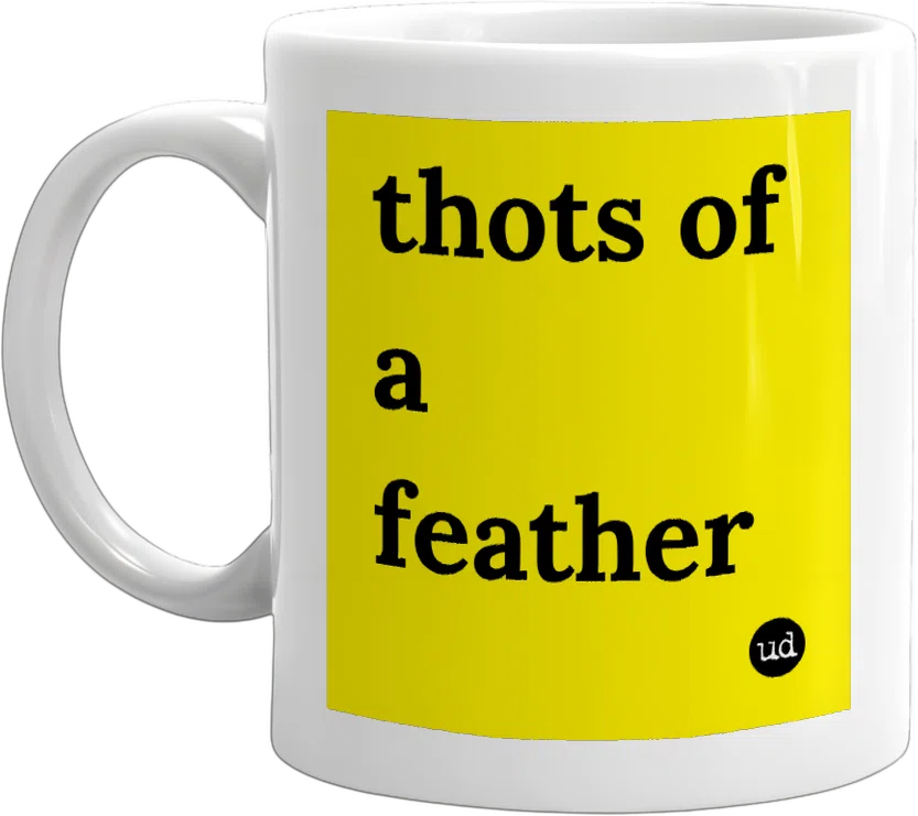 thots of a feather front