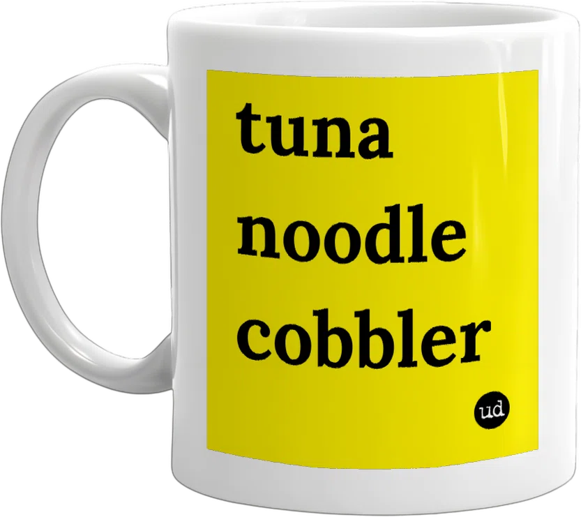 tuna noodle cobbler front