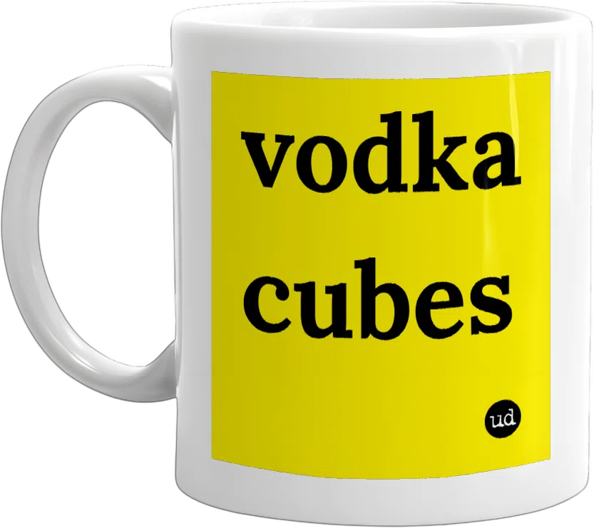 vodka cubes front