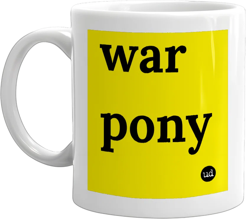 war pony front