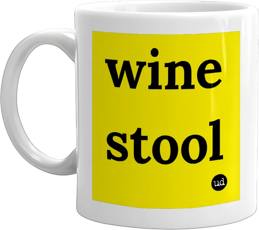 wine stool front