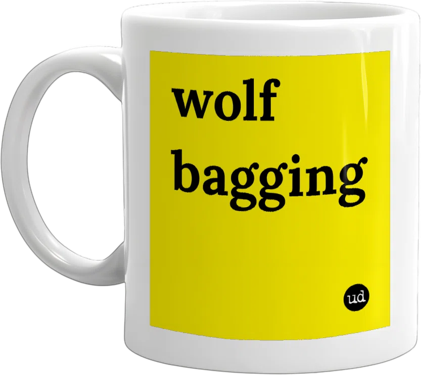 wolf bagging front
