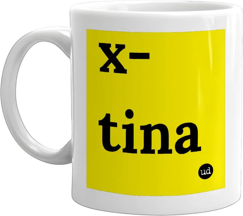 x-tina front
