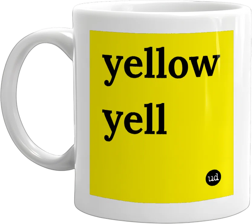 yellow yell front