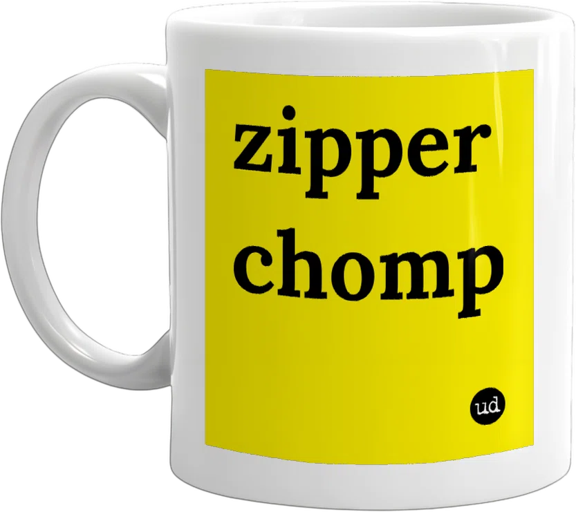 zipper chomp front