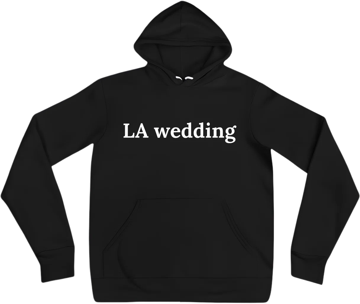 LA wedding front