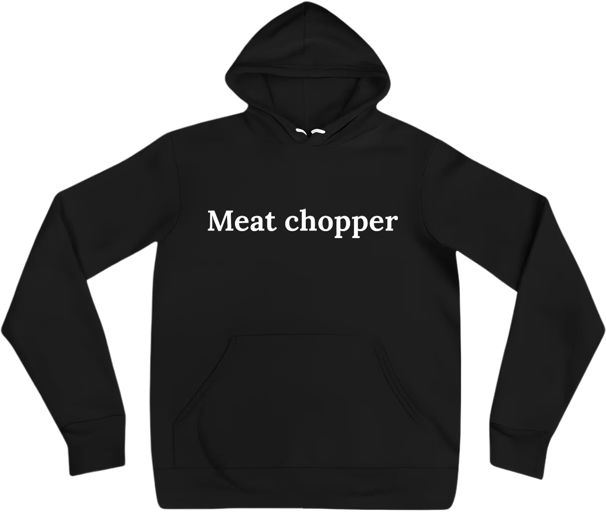 Meat chopper front