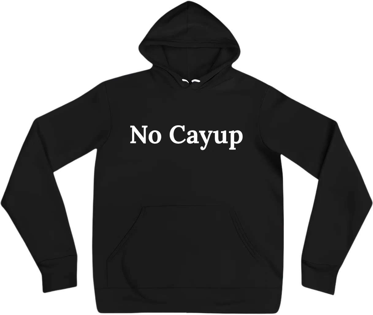 No Cayup front