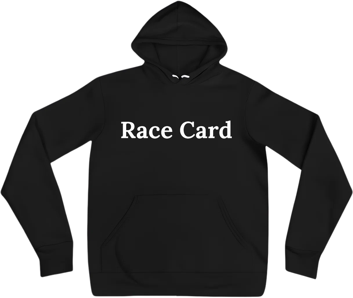 Race Card front