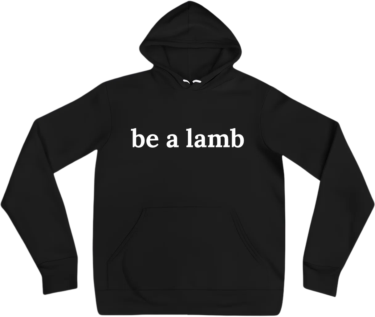 be a lamb front