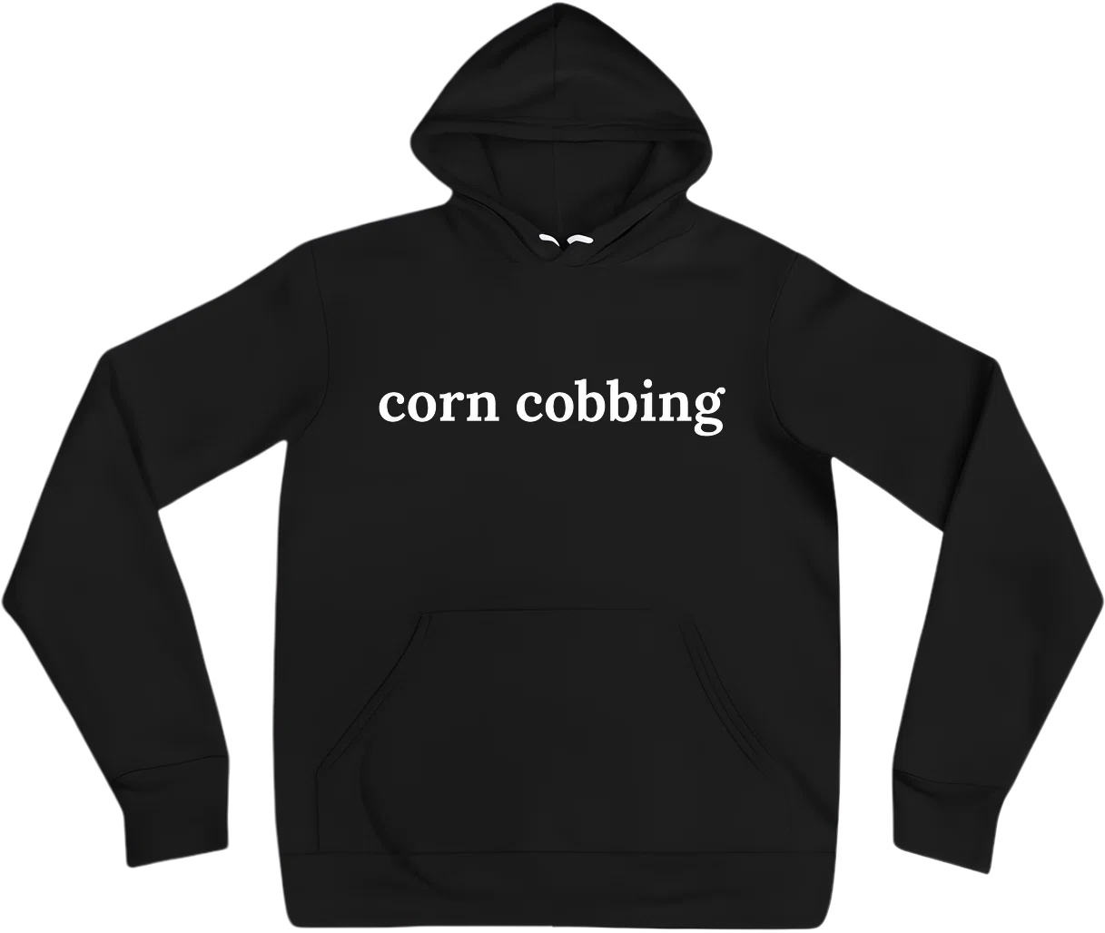 corn cobbing front