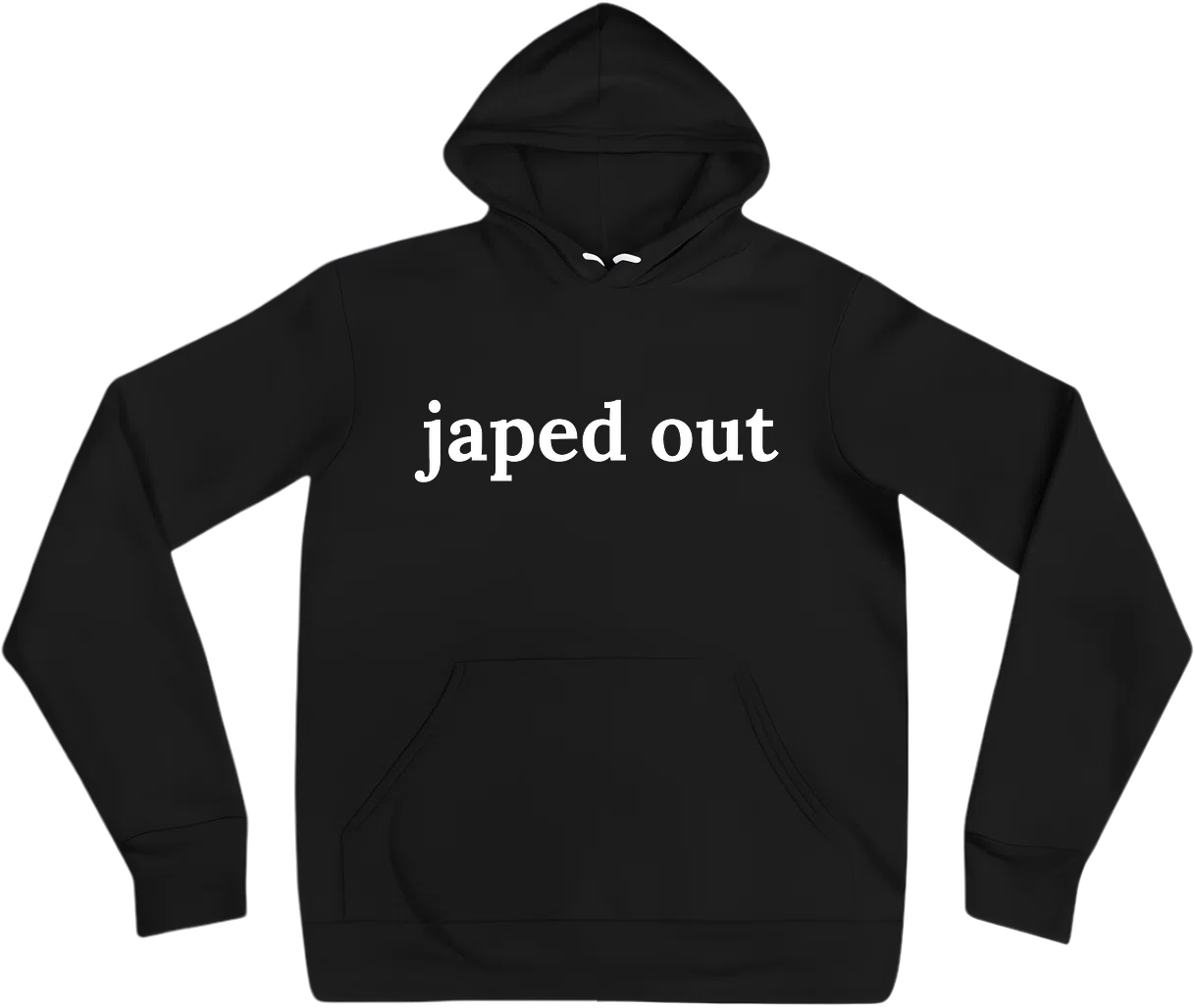 japed out front