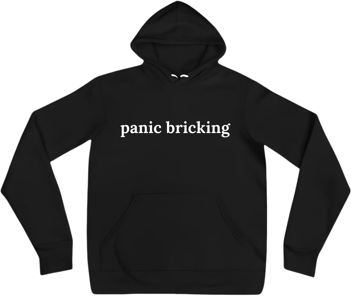 panic bricking front