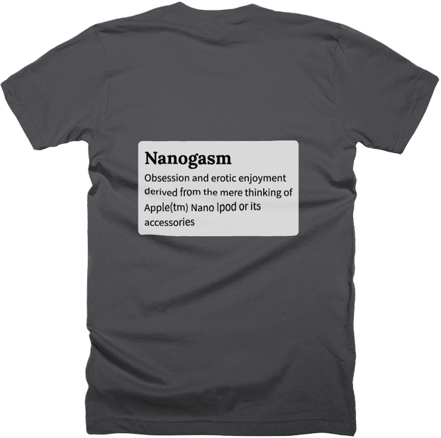 Nanogasm back