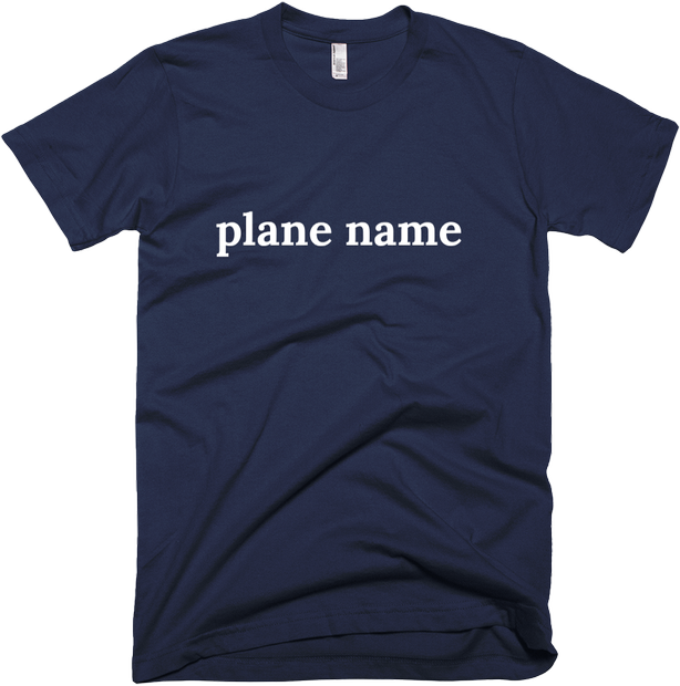 plane name front