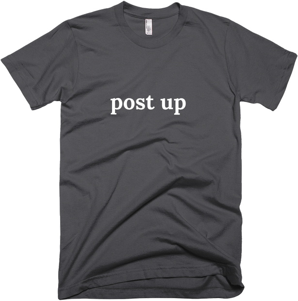 post up front