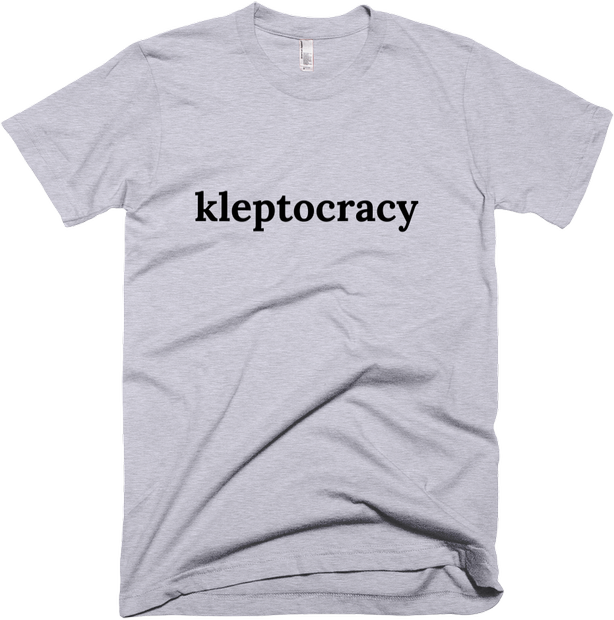 kleptocracy front