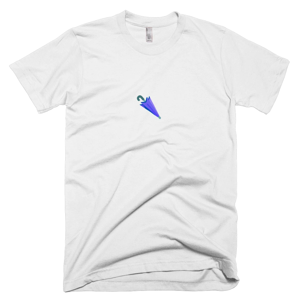 T-shirt with '🌂' text on the front